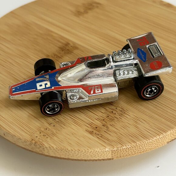 HOT WHEELS REDLINE FORMULA 5000 -SUPER CHROME, NICE - Picture 1 of 2